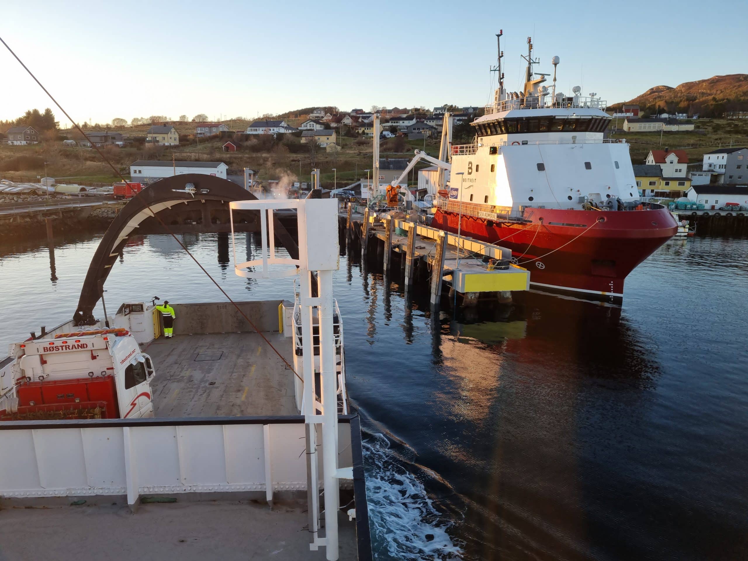 Deloverlevering på Sandesambandet 9
