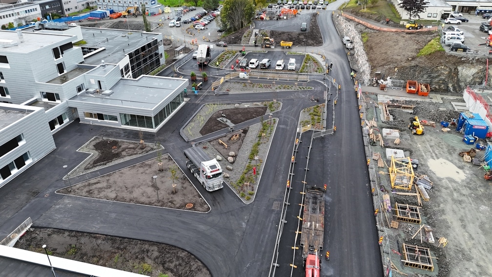 Hovudtilkomst Ålesund sjukehus 1